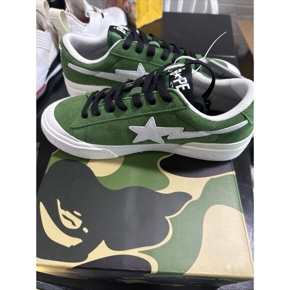 Size 7 - A Bathing Ape Mad Sta #1 M1 Green main image 7